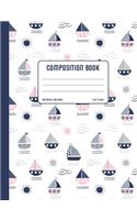 Nautical Composition Book