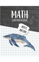 Math Graph Paper Notebook
