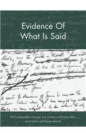 Evidence of What Is Said: The Correspondence Between Ann Charters and Charles Olson about History and Herman Melville
