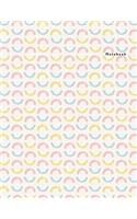 Notebook: Cosy Pattern - Lined Notebook: Large (8.5 x 11 inches) - 100 Pages(4 Lined Notebook Pattern (Cosy Pattern))
