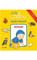 Baby Caillou Looks Around: Animals (A Toddler's Search and Find Book)