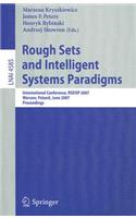 Rough Sets and Intelligent Systems Paradigms