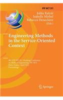 Engineering Methods in the Service-Oriented Context