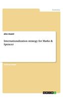 Internationalization strategy for Marks & Spencer