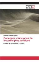 Concepto y funciones de los principios jurídicos