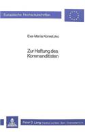 Zur Haftung des Kommanditisten