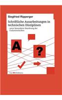 Schriftliche Ausarbeitungen in technischen Disziplinen