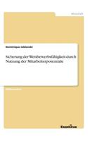 Sicherung der Wettbewerbsfähigkeit durch Nutzung der Mitarbeiterpotenziale: (German)