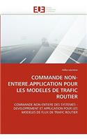 Commande Non-Entiere.Application Pour Les Modeles de Trafic Routier