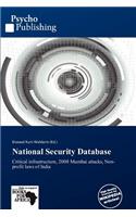 National Security Database