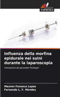 Influenza della morfina epidurale nei suini durante la laparoscopia