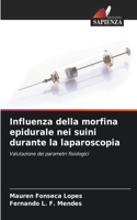 Influenza della morfina epidurale nei suini durante la laparoscopia
