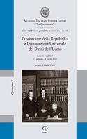 Costituzione Della Repubblica E Dichiarazione Universale Dei Diritti Dell'uomo