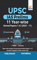 Upsc IAS Prelims: 11 Year-Wise Solved Papers 1 & 2