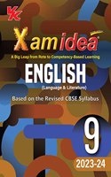 Xam idea English (Language & Literature) Class 9 Book | CBSE Board | Chapterwise Question Bank | Based on Revised CBSE Syllabus | NCERT Questions Included | 2023-24 Exam