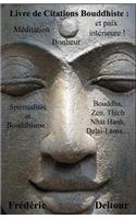 Livre de Citations Bouddhiste