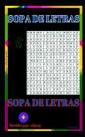 Sopa de letras en español para adolescentes y adultos