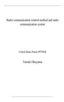 Radio communication control method and radio communication system: United States Patent 9979448