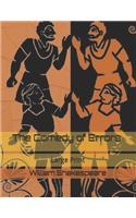 The Comedy of Errors: Large Print