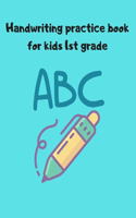 Handwriting practice book for kids 1st grade