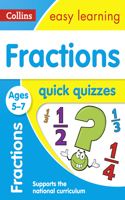 Fractions Quick Quizzes: Ages 5-7