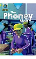 Project X Origins: Lime Book Band, Oxford Level 11: Masks and Disguises: The Phoney Mob
