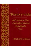 Texto y vida: Introdución a la literatura española