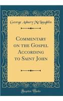 Commentary on the Gospel According to Saint John (Classic Reprint)