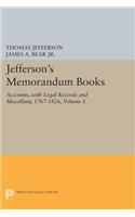 Jefferson's Memorandum Books, Volume 1