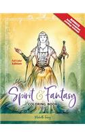 Spirit & Fantasy Coloring Book: Full Color Edition