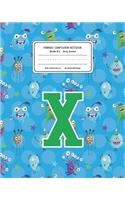 Primary Composition Notebook Grades K-2 Story Journal X