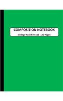 Composition Notebook College Ruled