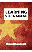 Learning Vietnamese Journal and Notebook: A modern resource note book for beginners and students that learn to speak and write Vietnamese
