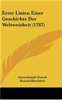 Erste Linien Einer Geschichte Der Weltweisheit (1787)