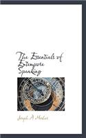 The Essentials of Extempore Speaking