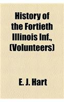 History of the Fortieth Illinois INF., (Volunteers)
