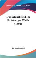 Das Schlachtfeld Im Teutoburger Walde (1892)