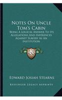 Notes On Uncle Tom's Cabin