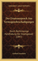 Der Ersatzanspruch Aus Vermogensbeschadigungen