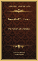 From God To Nature
