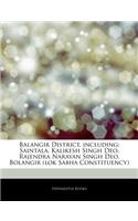 Articles on Balangir District, Including