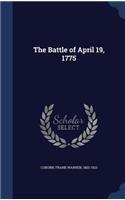 Battle of April 19, 1775: (English)