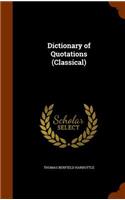 Dictionary of Quotations (Classical)