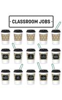 Industrial Cafe Classroom Jobs Mini Bulletin Board Set