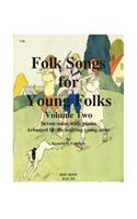 Folk Songs for Young Folks, Vol. 2 - cello and piano