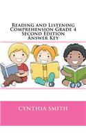 Reading and Listening Comprehension Grade 4 Second Edition Answer Key