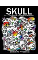 Skull Adults Coloring Books