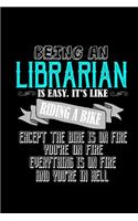 Being a surveryor is easy. It's like riding a bike. Except the bike is on fire, you're on fire, everything is on fire and you're in hell