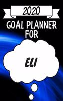 2020 Goal Planner For Eli