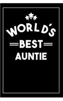 Worlds Best Auntie
